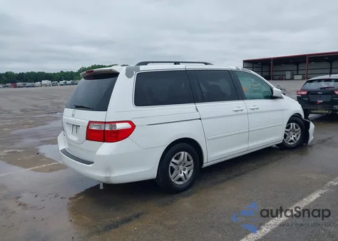 2007 Honda Odyssey Ex-L из США, поврежденный, VIN 5FNRL38797B125494